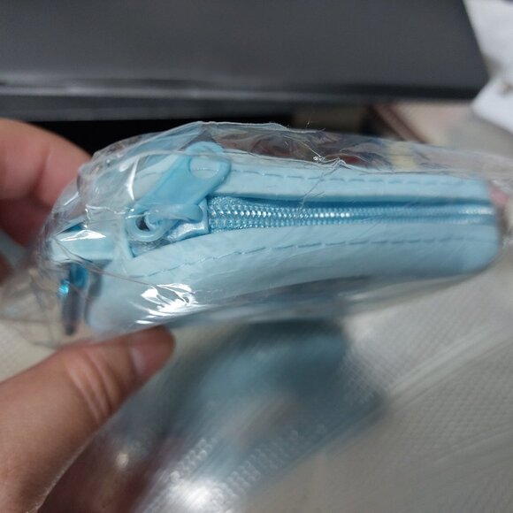 Adorable Cute CHIIKAWA Mini Silicone Pouch Mini Bag Mini Wallet BLUE - Picture 4 of 6